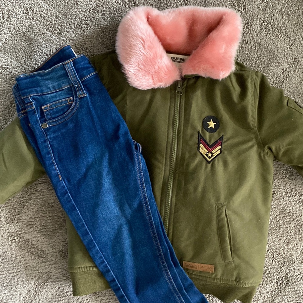 Buffalo jacket and jeans